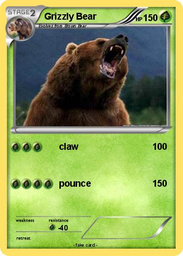 Pokemon Grizzly Bear