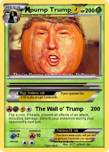 Pokemon pump Trump