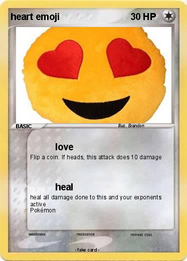Pokemon heart emoji