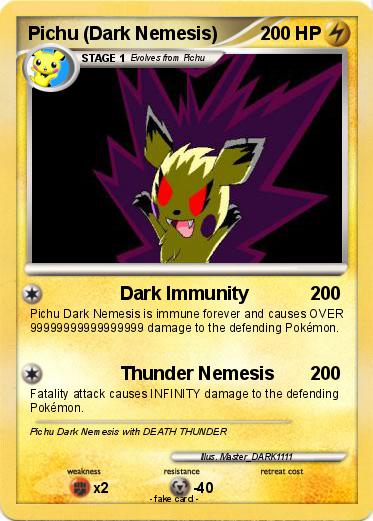 Pokemon Pichu (Dark Nemesis)