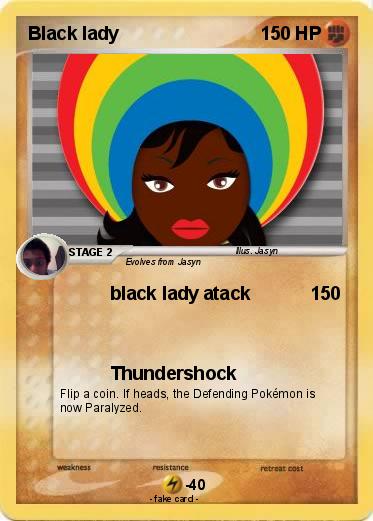 Pokemon Black lady