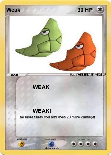 Pokemon Weak