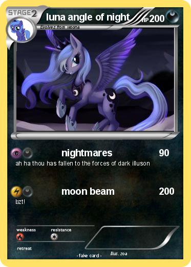Pokemon luna angle of night