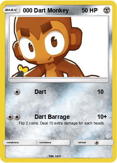 Pokemon 000 Dart Monkey