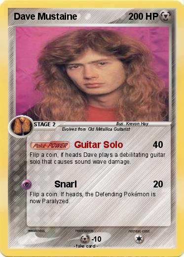 Pokemon Dave Mustaine