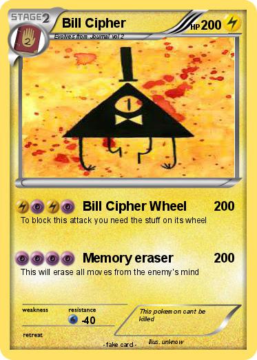 Pokemon Bill Cipher