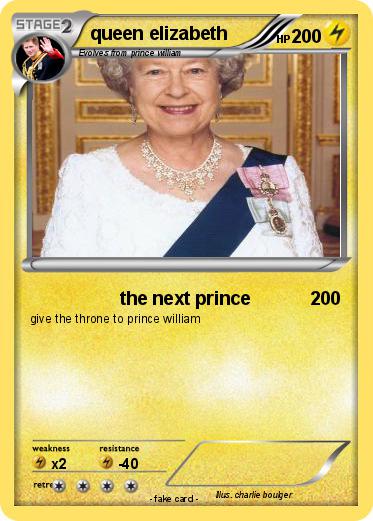 Pokemon queen elizabeth