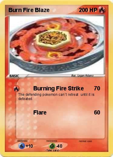 Pokemon Burn Fire Blaze