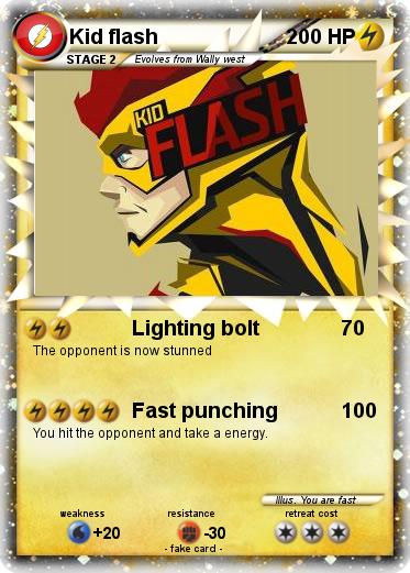 Pokemon Kid flash