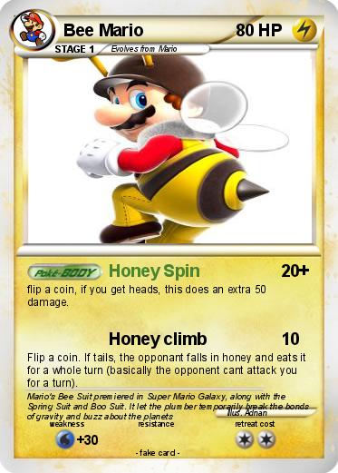 Pokemon Bee Mario