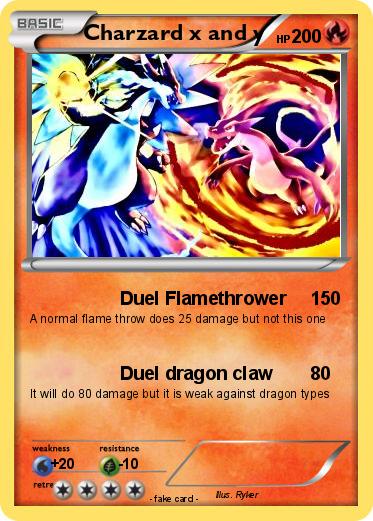 Pokemon Charzard x and y