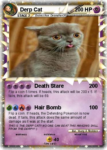 Pokemon Derp Cat