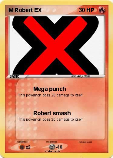 Pokemon M Robert EX
