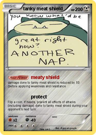 Pokemon tanky meat shield