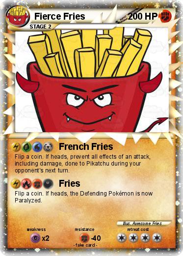 Pokemon Fierce Fries
