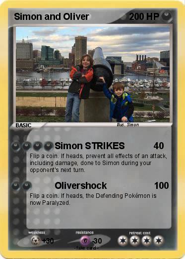 Pokemon Simon and Oliver