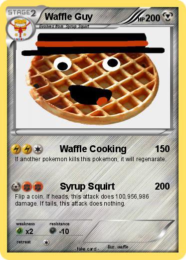 Pokemon Waffle Guy