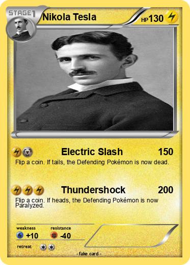 Pokemon Nikola Tesla