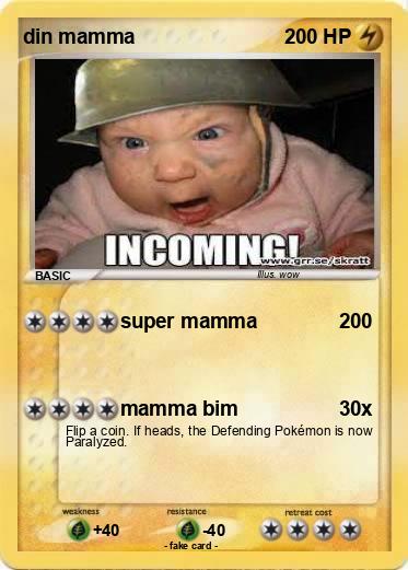 Pokemon din mamma