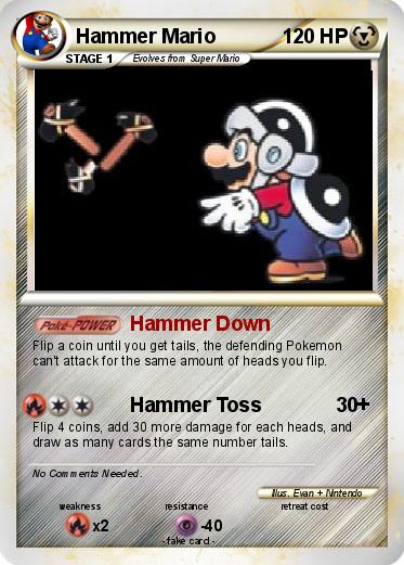 Pokemon Hammer Mario