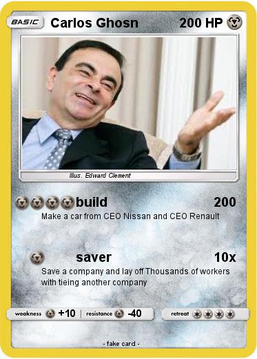 Pokemon Carlos Ghosn