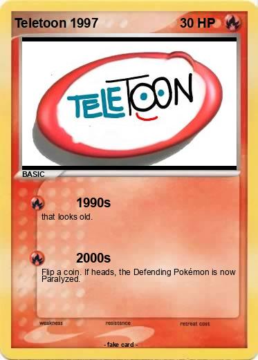 Pokemon Teletoon 1997