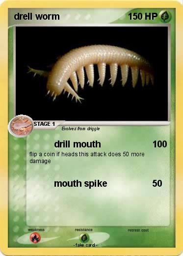 Pokemon drell worm