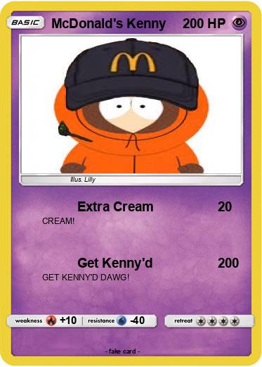 Pokemon McDonald's Kenny