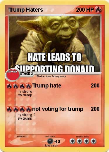 Pokemon Trump Haters