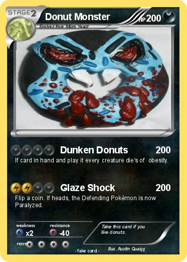 Pokemon Donut Monster