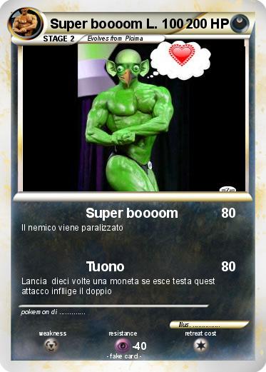 Pokemon Super boooom L. 100