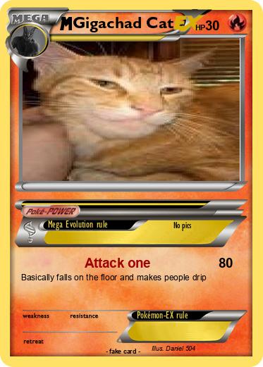 Pokemon Gigachad Cat