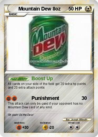 Pokemon Mountain Dew 8oz