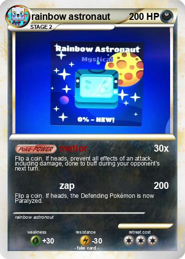 Pokemon rainbow astronaut