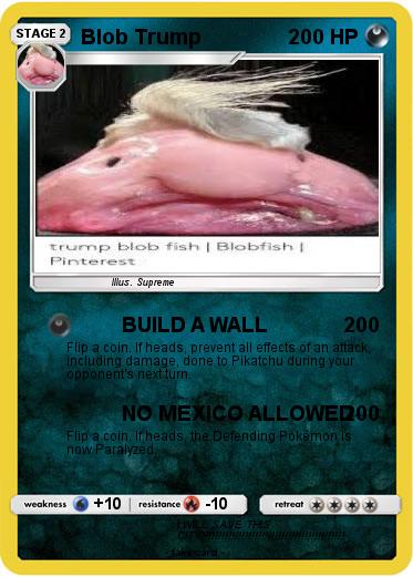 Pokemon Blob Trump