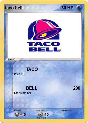 Pokemon taco bell