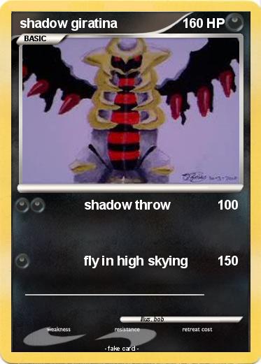 Pokemon shadow giratina