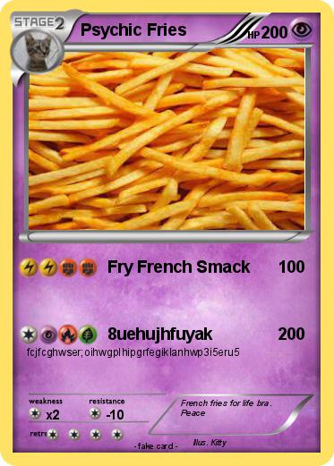 Pokemon Psychic Fries