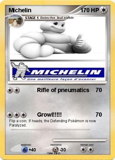 Pokemon Michelin