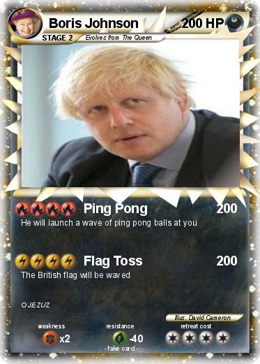 Pokemon Boris Johnson