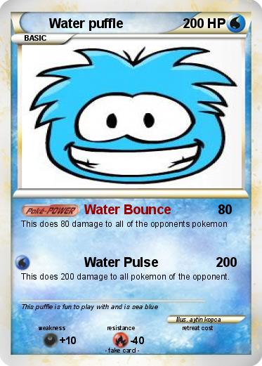 Pokemon Water puffle