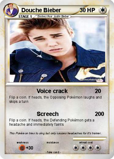 Pokemon Douche Bieber