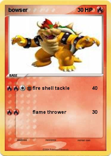 Pokemon bowser