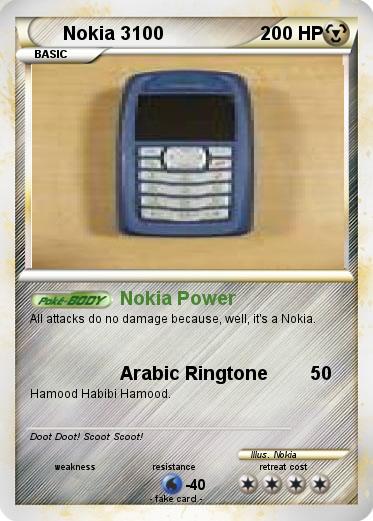 Pokemon Nokia 3100