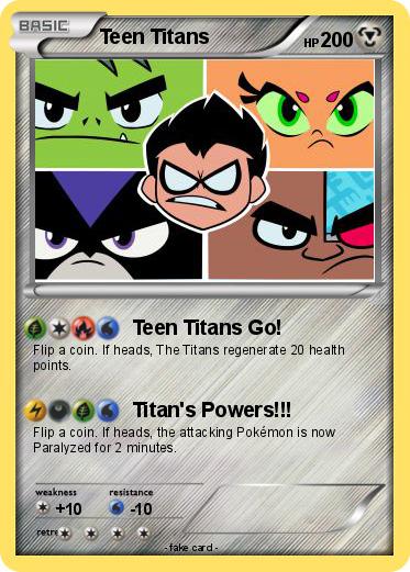 Teen Titans Cards 37