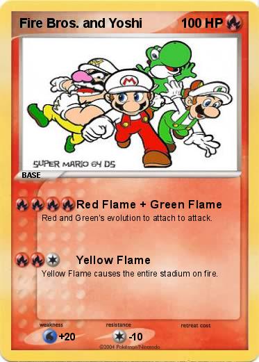 Pokemon Fire Bros. and Yoshi