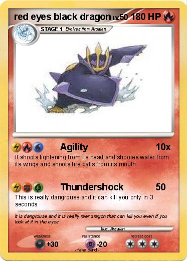 Pokemon red eyes black dragon. Language Card : english. Creation Date : 20 April 2011 blue eyes white dragon and red eyes black dragon. Pokemon red eyes black dragon. Language Card : english. Creation Date : 20 April 2011