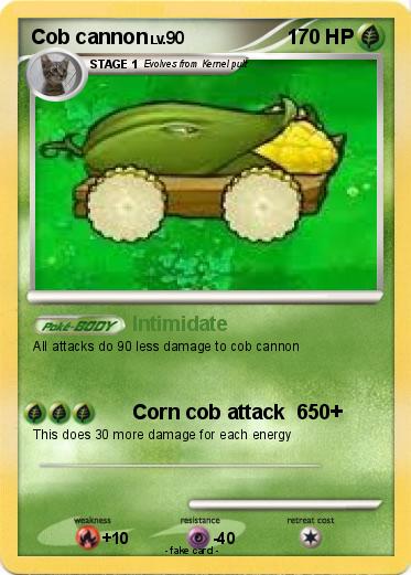Pokemon Cob cannon