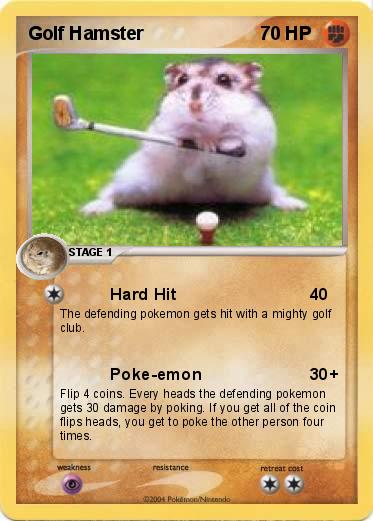 Pokemon Golf Hamster