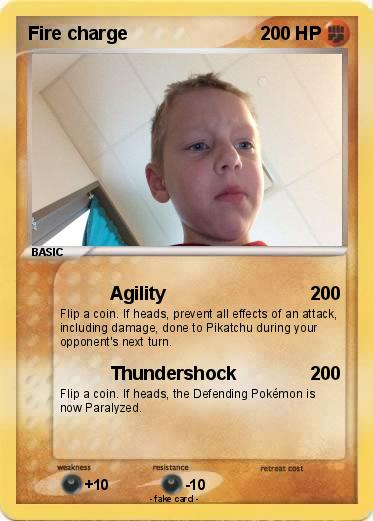 Pokemon Fire charge